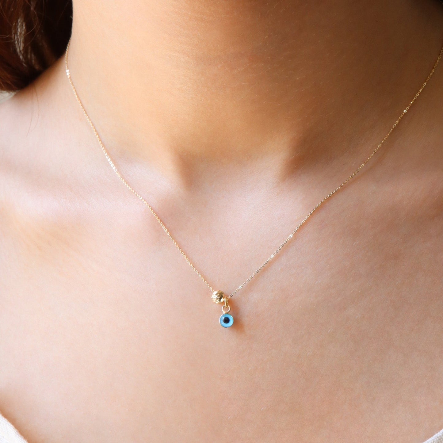 Nazar Boncuklu Dorica Toplu Kolye