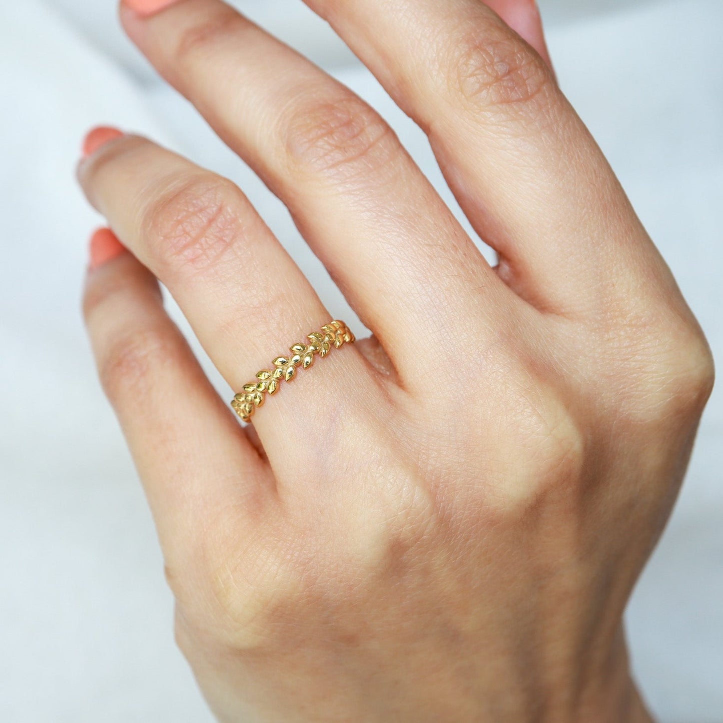 Başak Model Minimal Yüzük