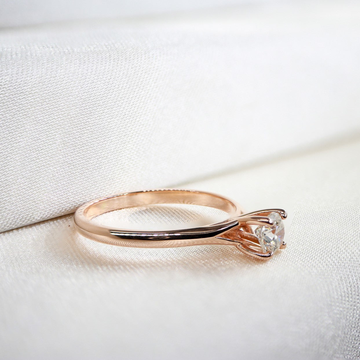 0,30ct Özel Tasarım Tektaş Yüzük