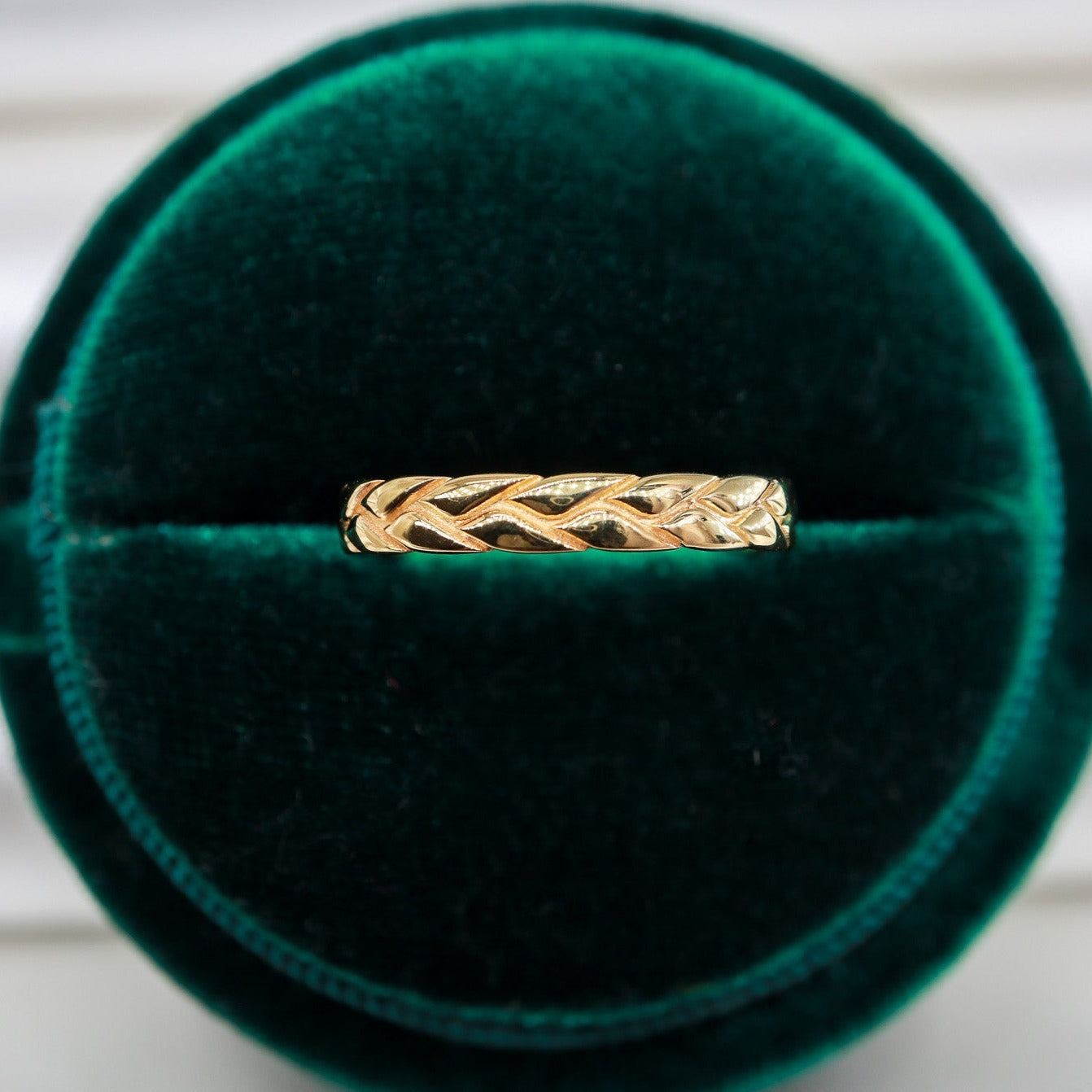 Buğday Model Minimal Yüzük