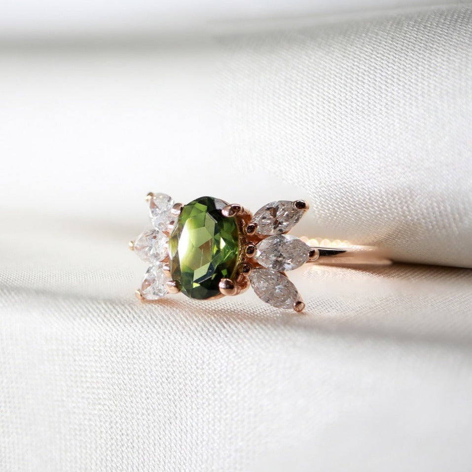 Oval Turmalin & Markiz Pırlanta