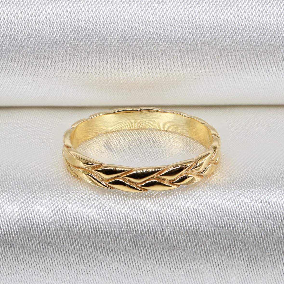 Buğday Model Minimal Yüzük