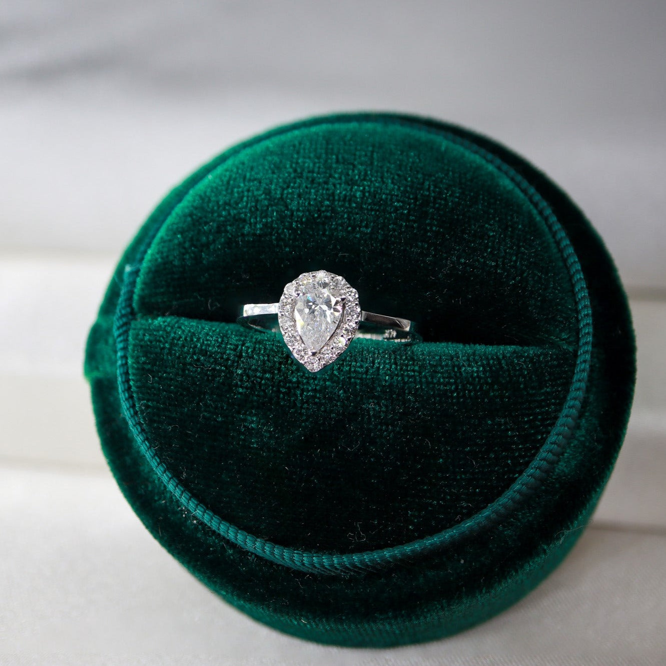 0,74ct Damla Pırlanta