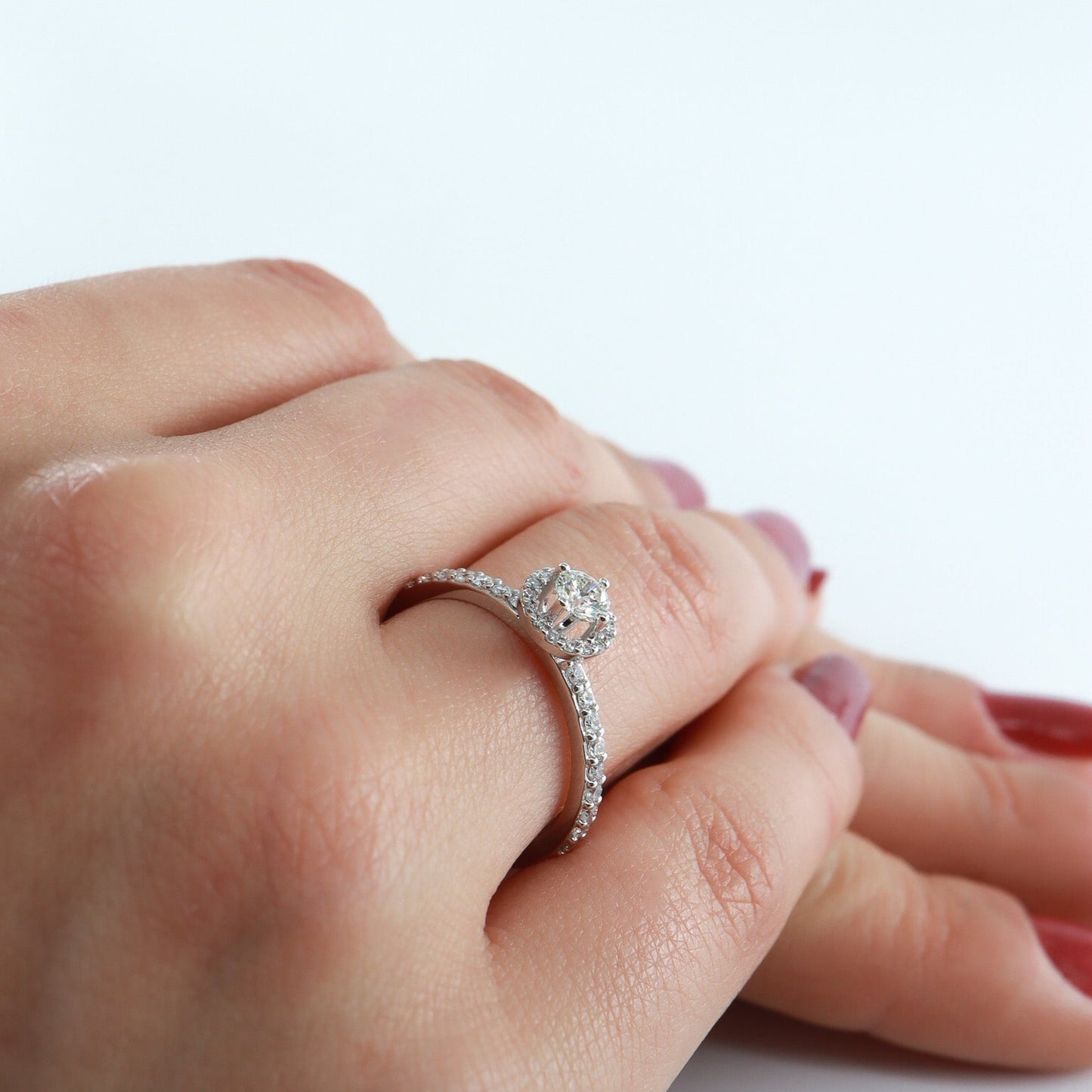 0,40ct Yuvarlak Tektaş Pırlanta