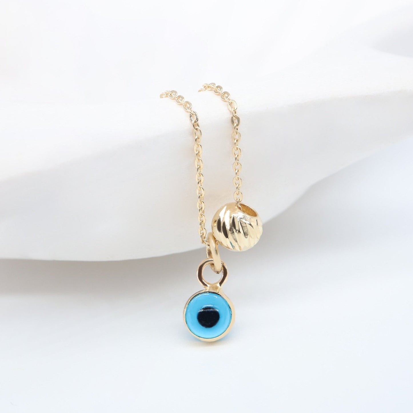 Nazar Boncuklu Dorica Toplu Kolye