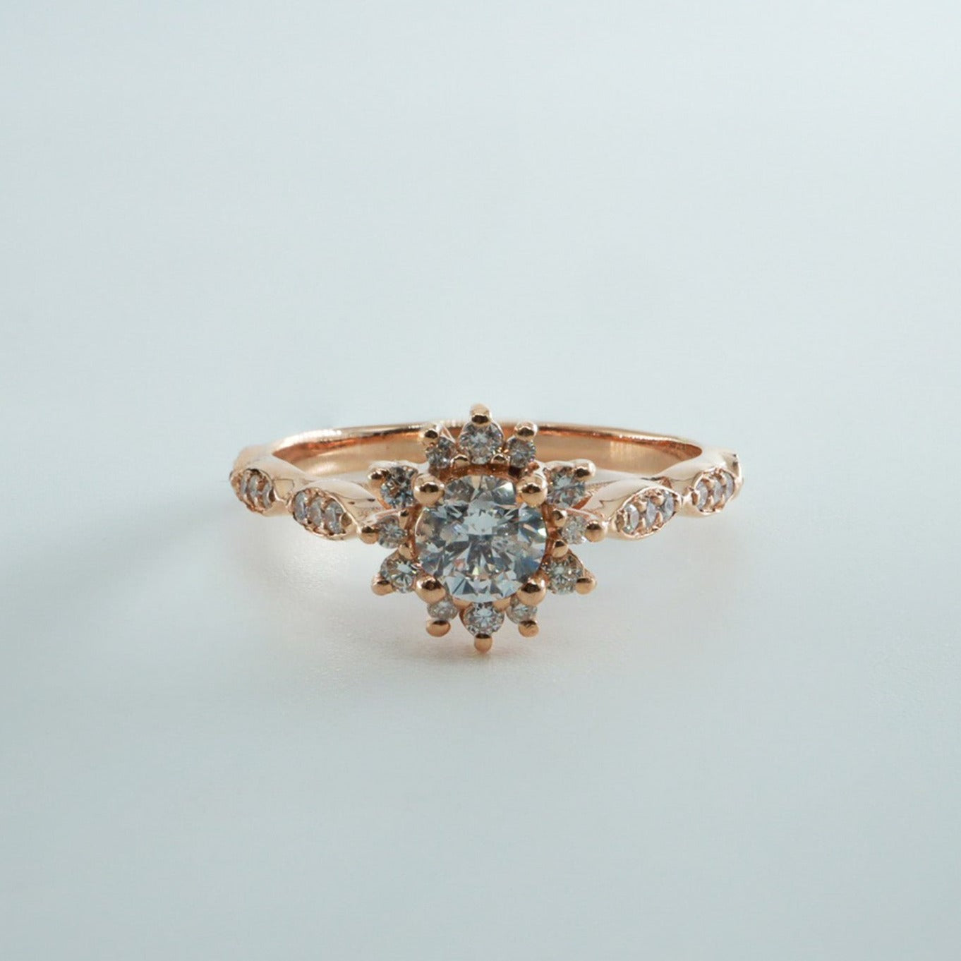 0,65ct Vintage Pırlanta Yüzük