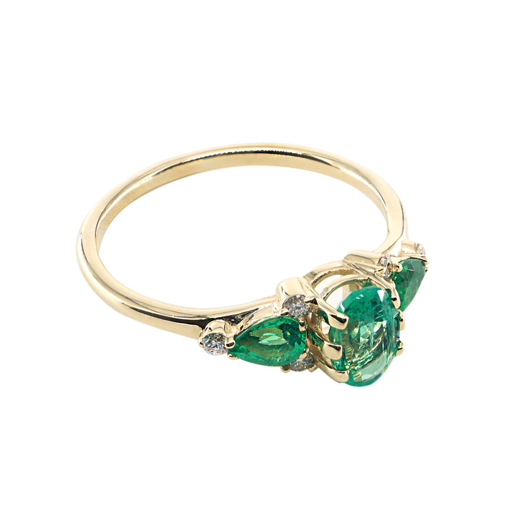 Vintage Zümrüt & Pırlanta