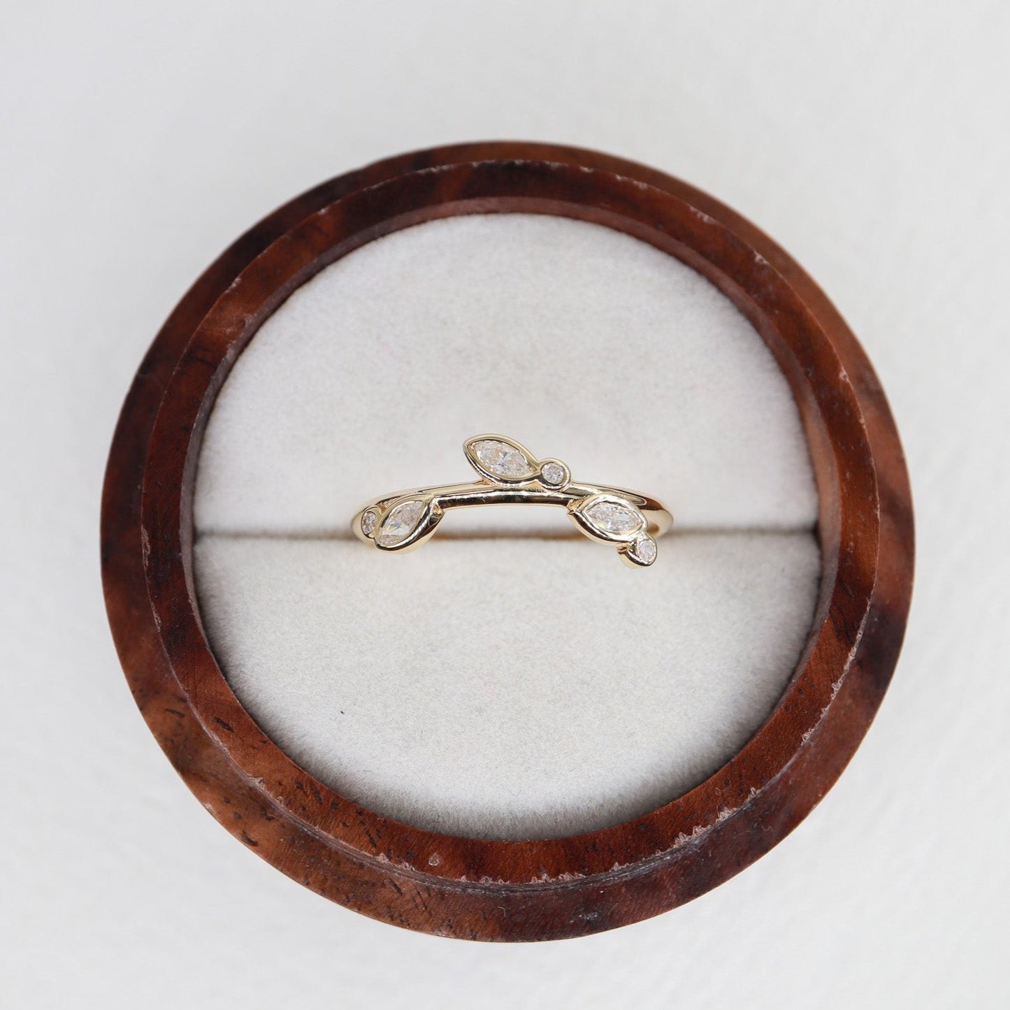 Vintage Markiz Pırlanta Yüzük