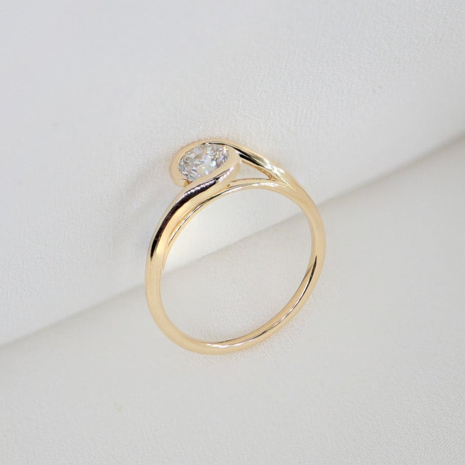 0,40ct Vintage Pırlanta Yüzük