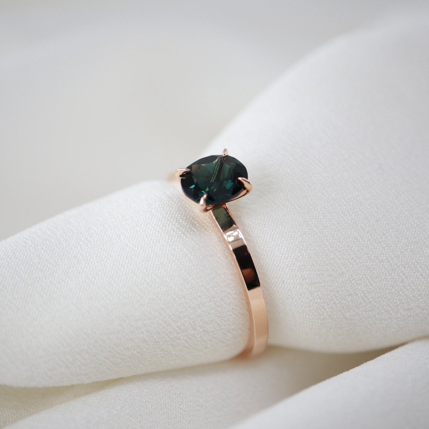 Yeşil Turmalin Vintage Yüzük