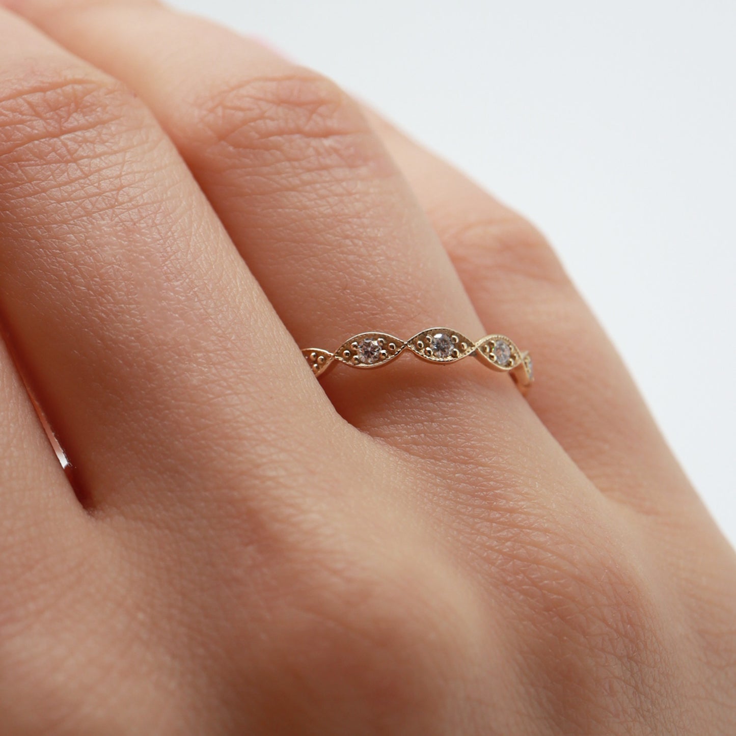 Minimal Tamtur Vintage Yüzük