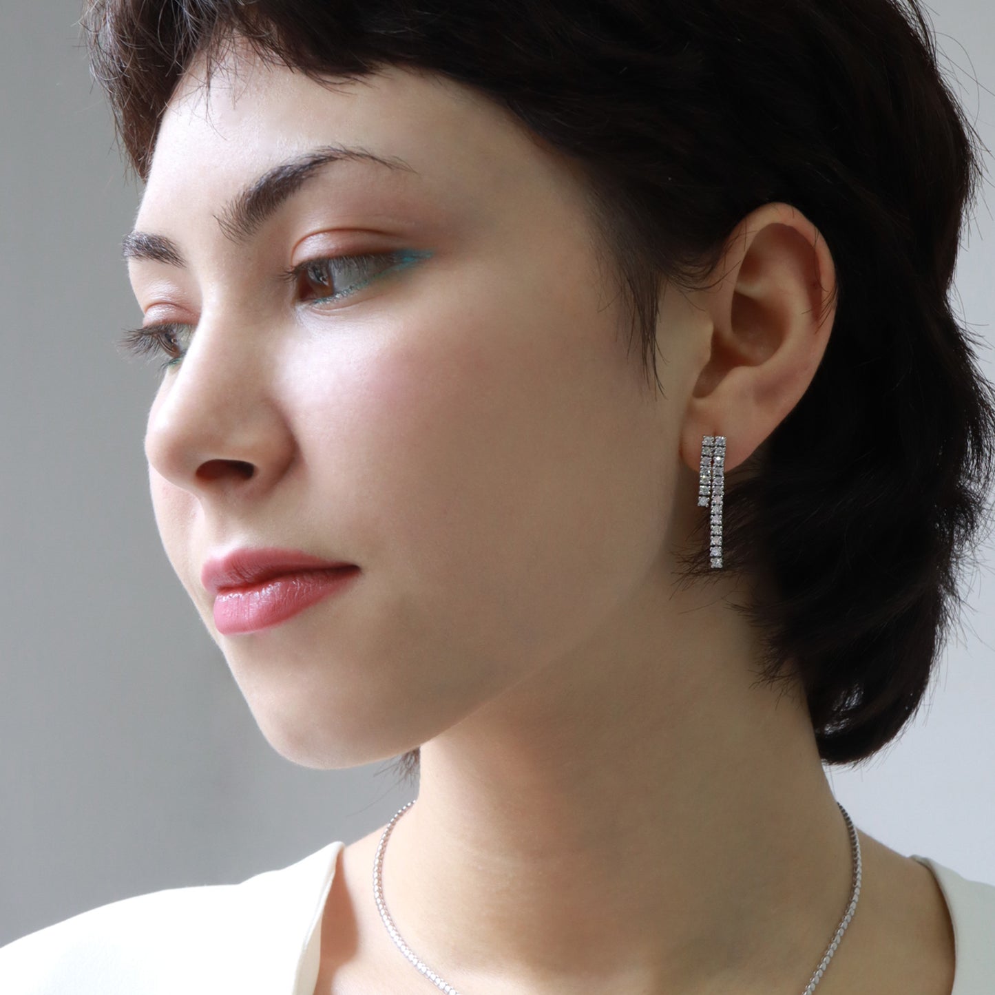 Su Yolu Pırlanta Küpe