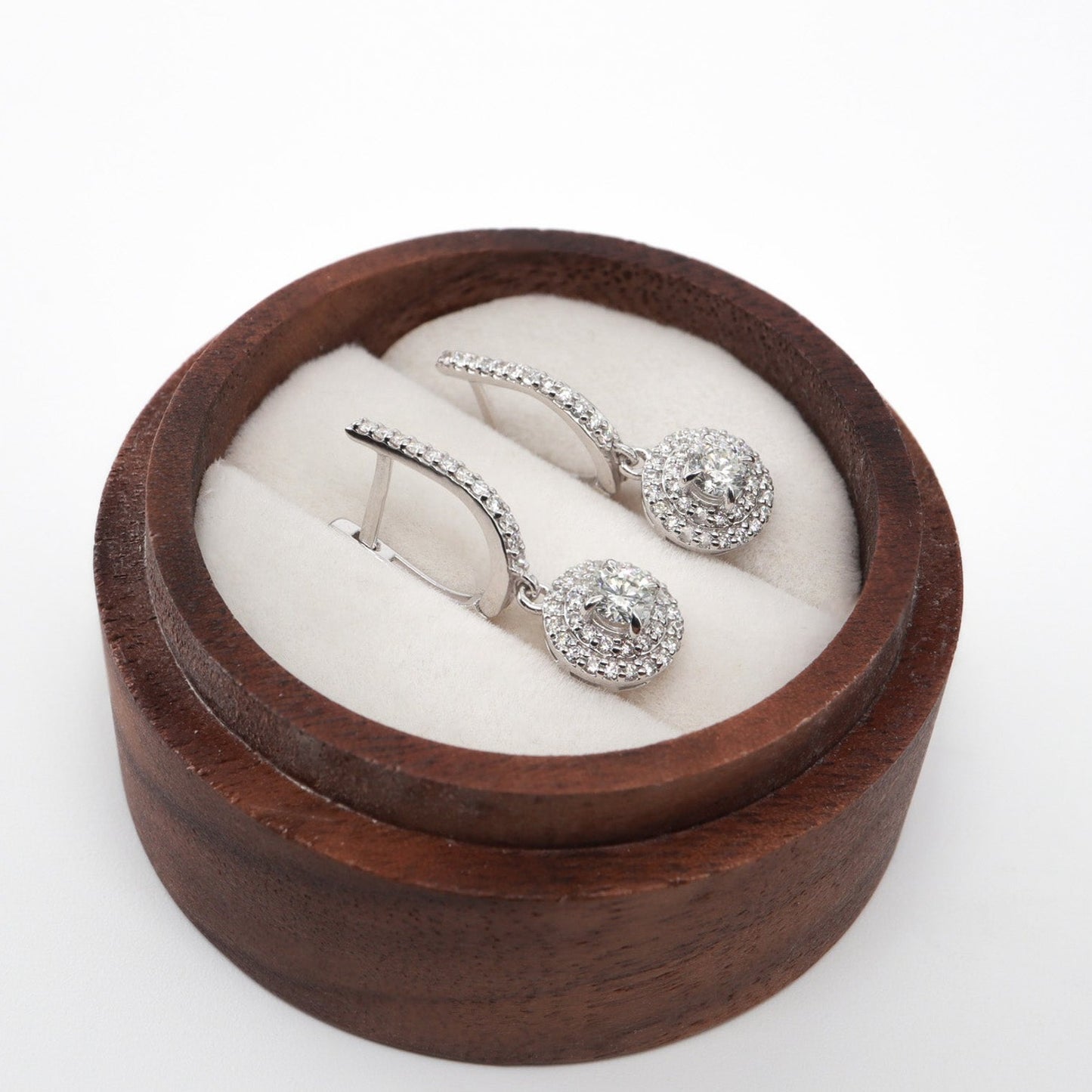 0,69ct Pırlanta Küpe