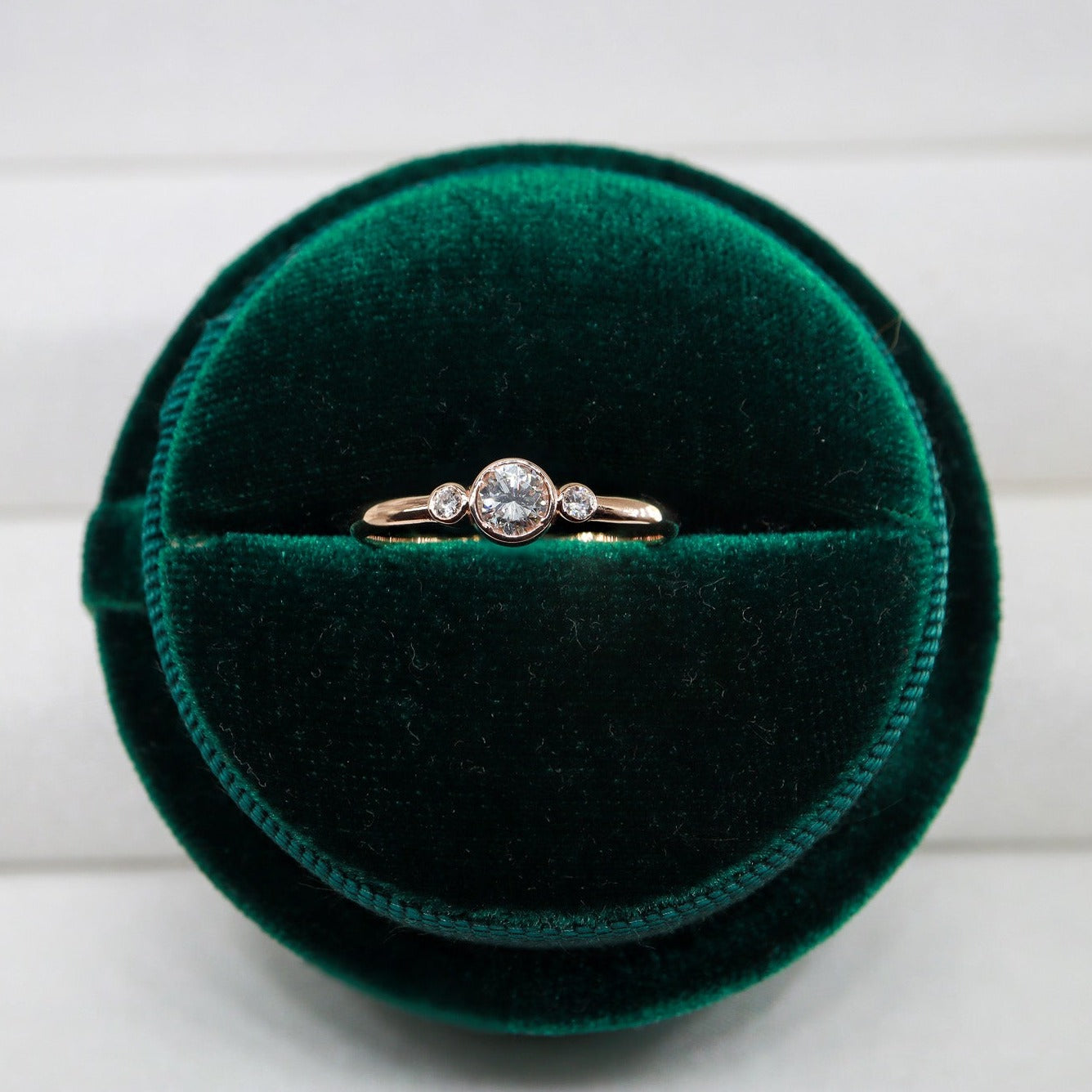 0,25ct Pırlanta Taşlı Vintage Yüzük