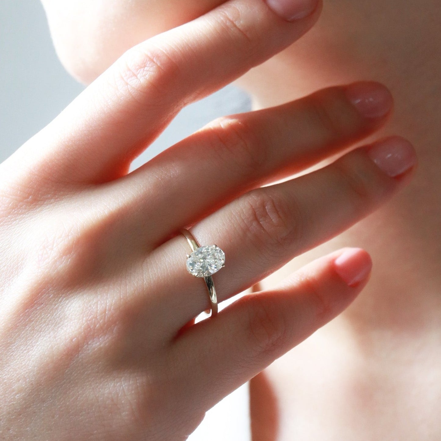 1,08ct Oval Tektaş Pırlanta