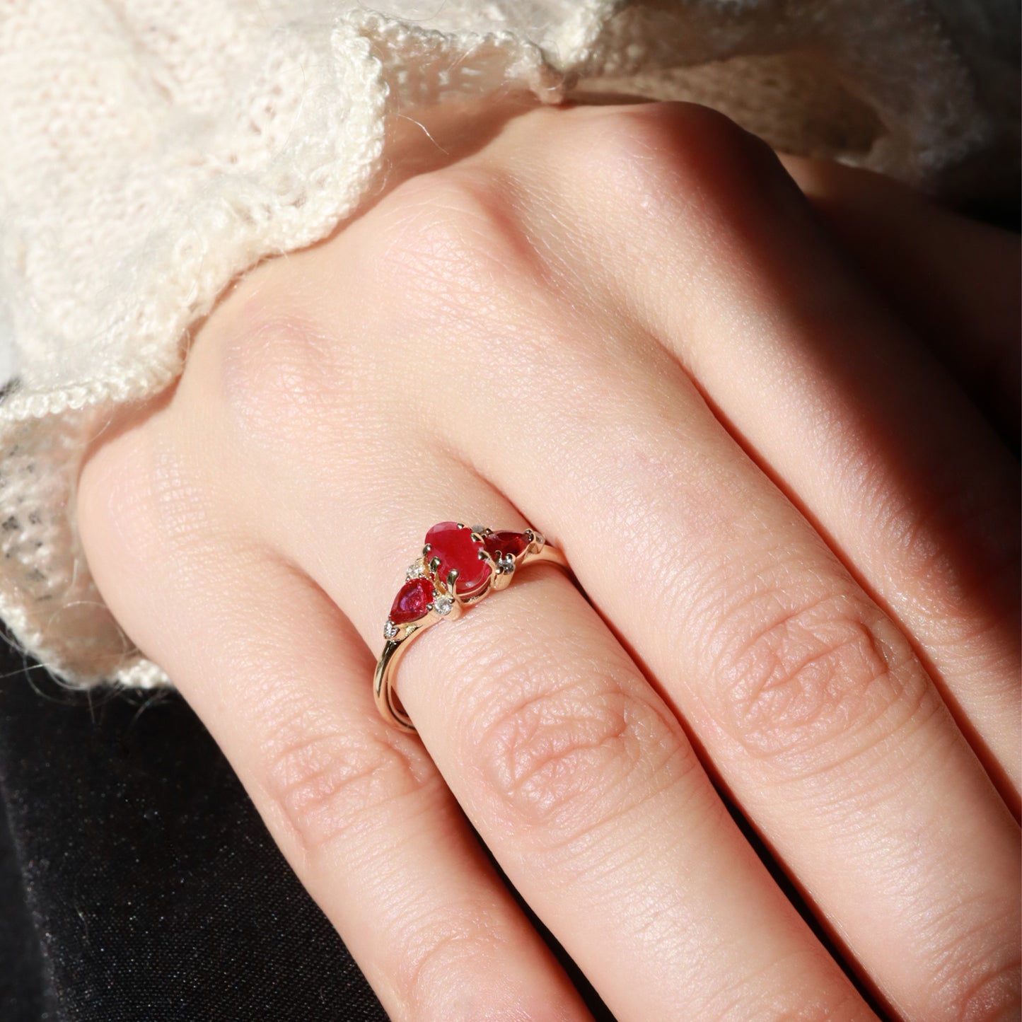 Vintage Yakut & Pırlanta