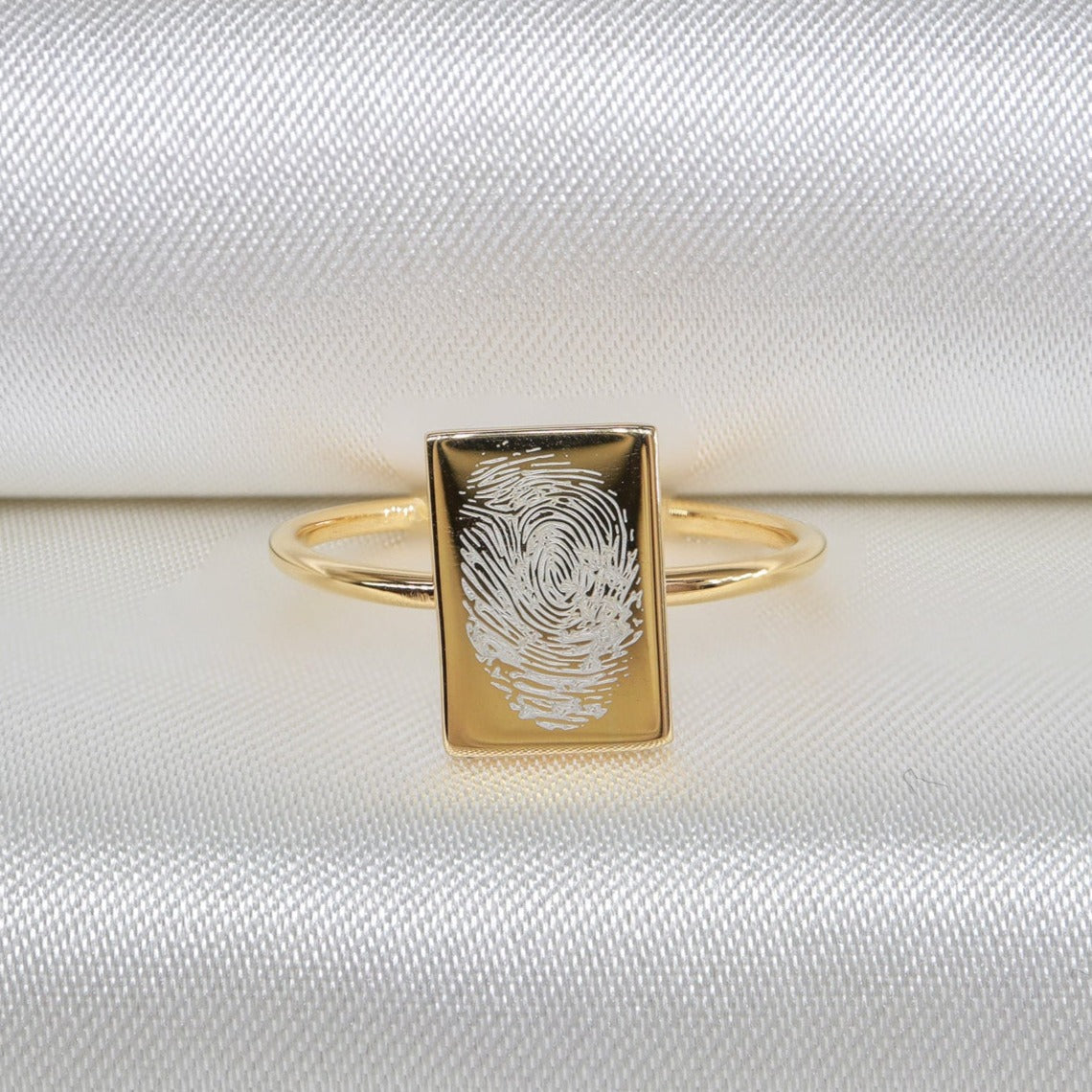 Kişiselleştirilmiş Parmak İzli Yüzük