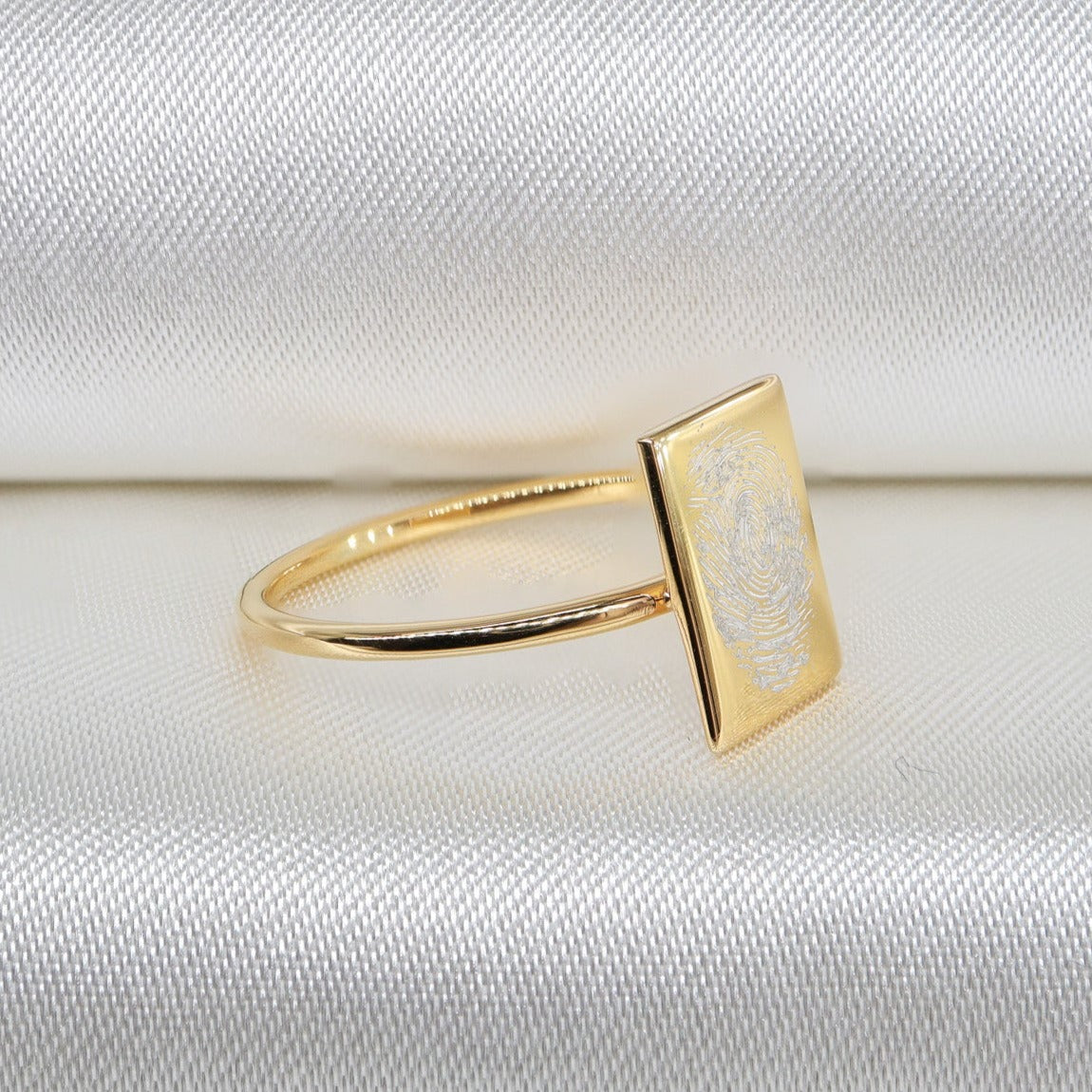Kişiselleştirilmiş Parmak İzli Yüzük