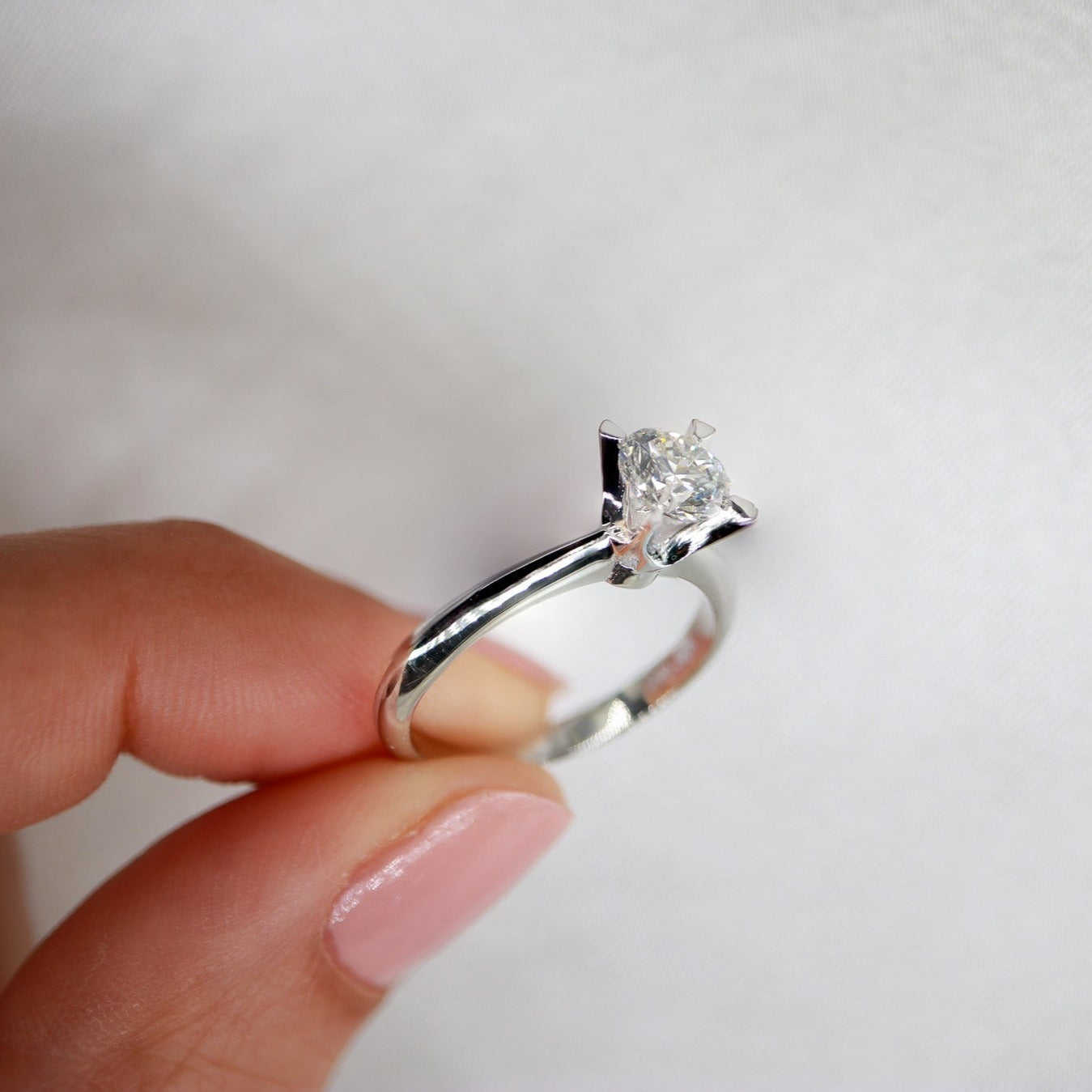 0,70ct Tektaş Pırlanta Yüzük