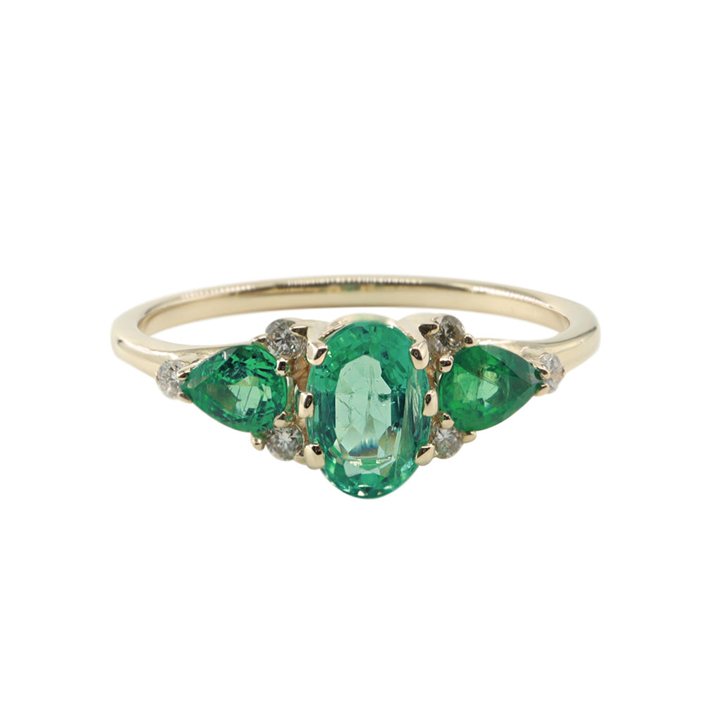 Vintage Zümrüt & Pırlanta