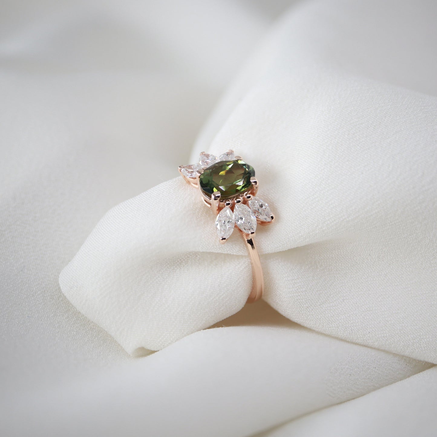 Oval Turmalin & Markiz Pırlanta