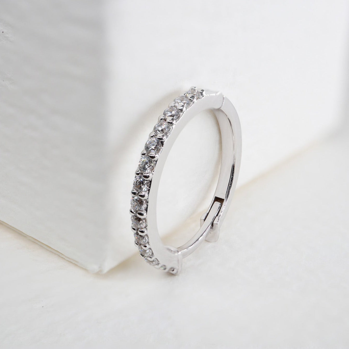 0,30ct Halka Pırlanta Küpe