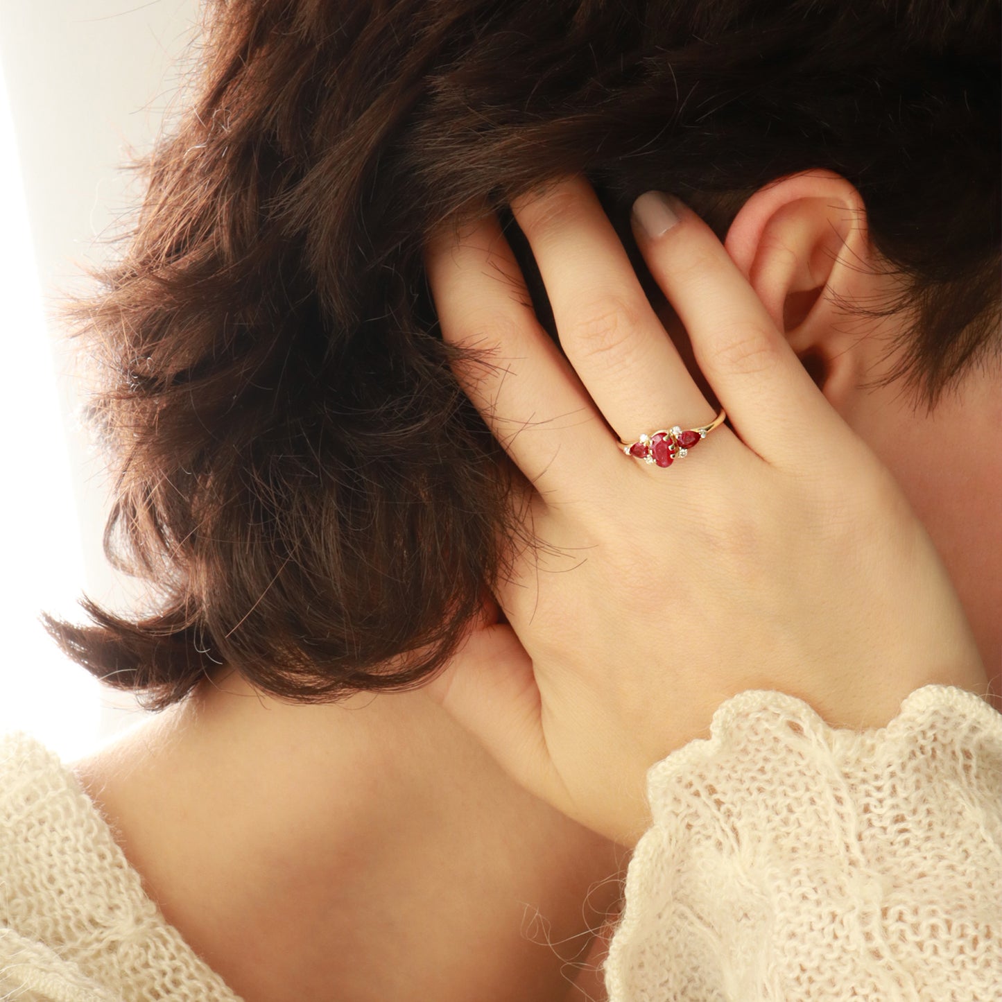 Vintage Yakut & Pırlanta