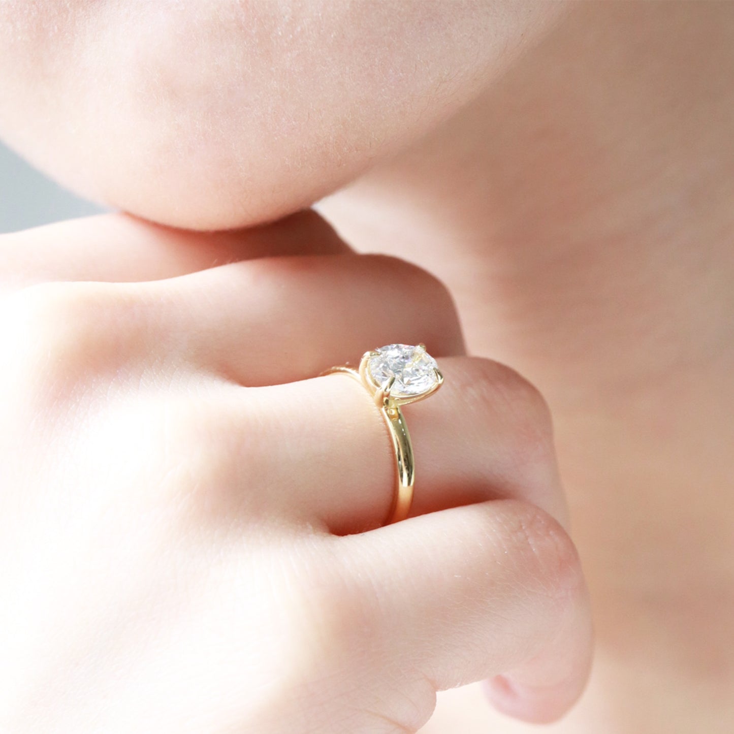 0,80ct Oval Kesim Tektaş