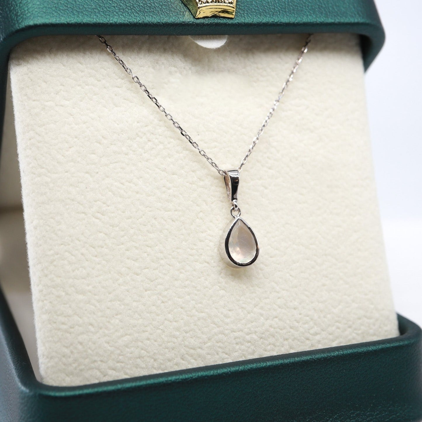 Doğum Ayı Taşı Moonstone Kolye (Haziran)