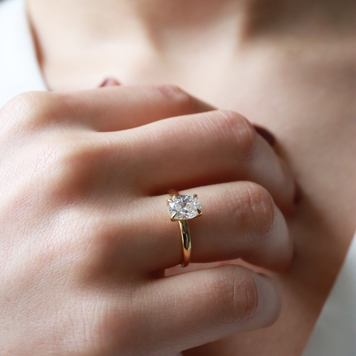 0,80ct Oval Kesim Tektaş