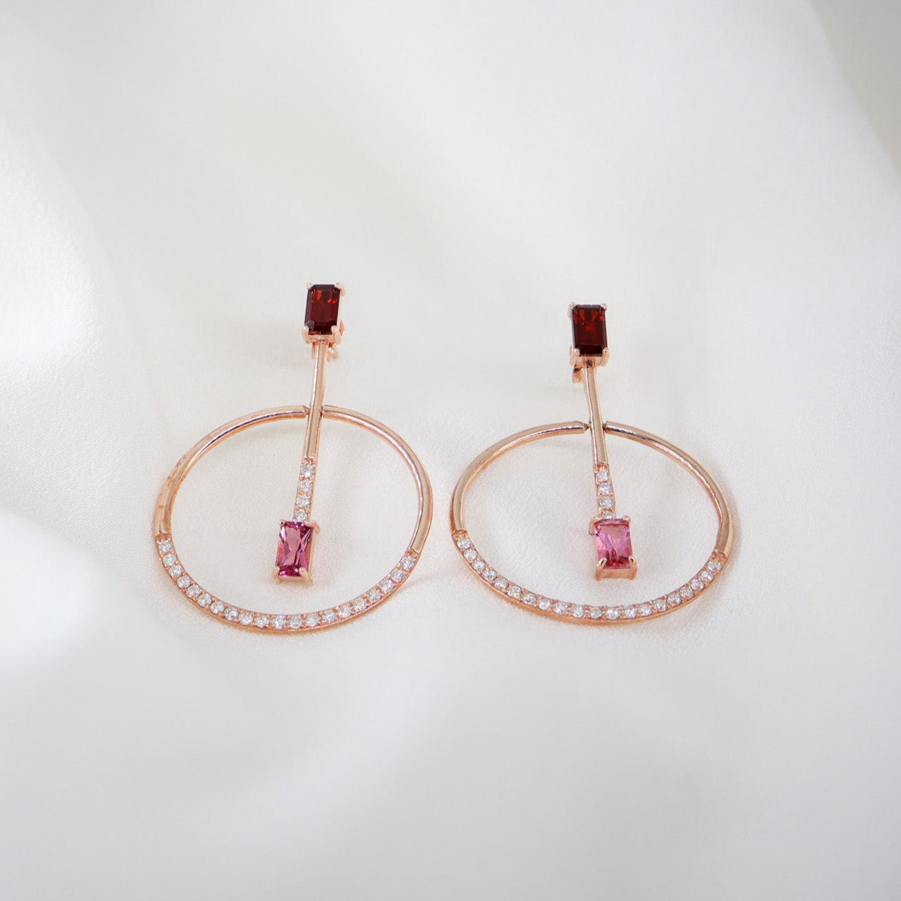 Değerli Taşlar & Pırlanta Küpe