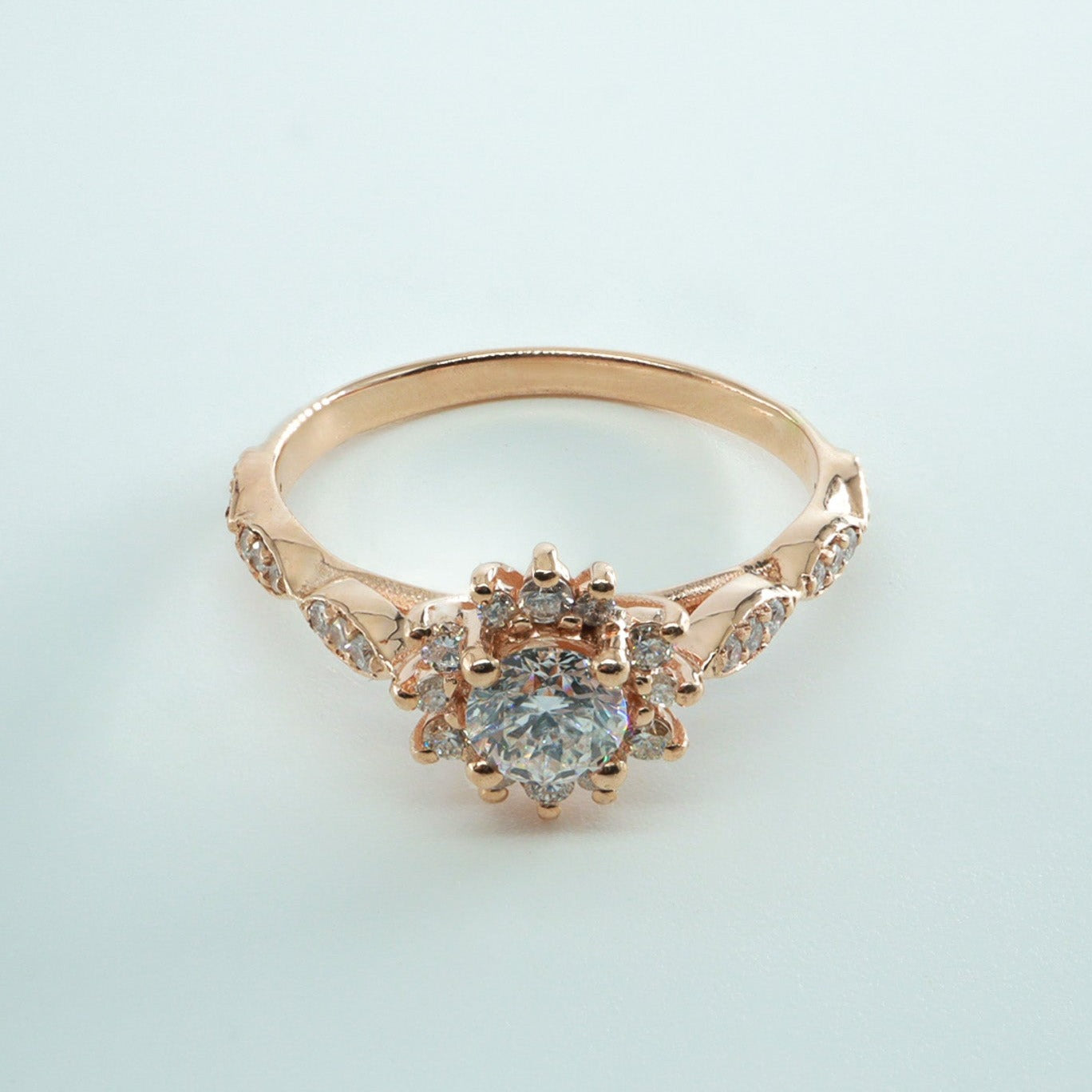 0,65ct Vintage Pırlanta Yüzük