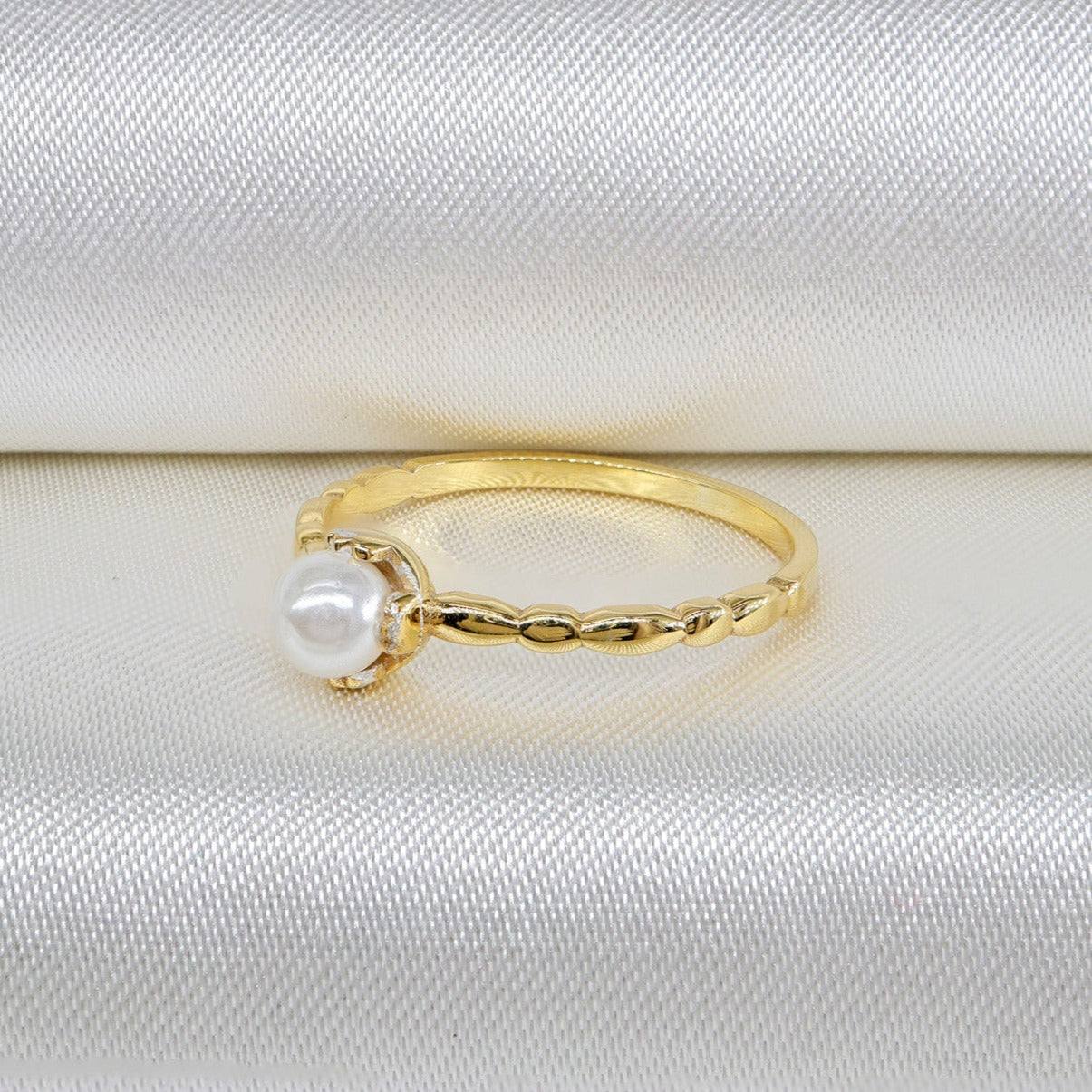 İncili Minimal Yüzük