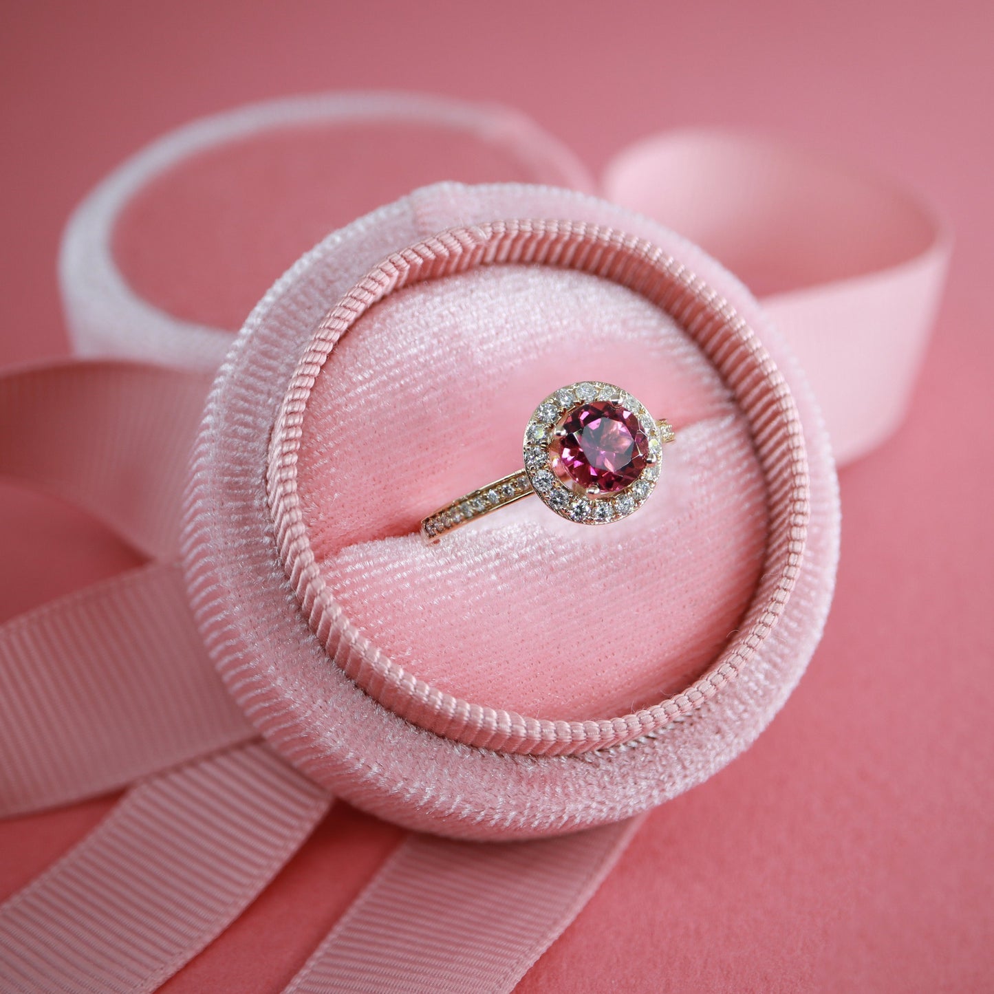 Pembe Turmalin & Pırlanta