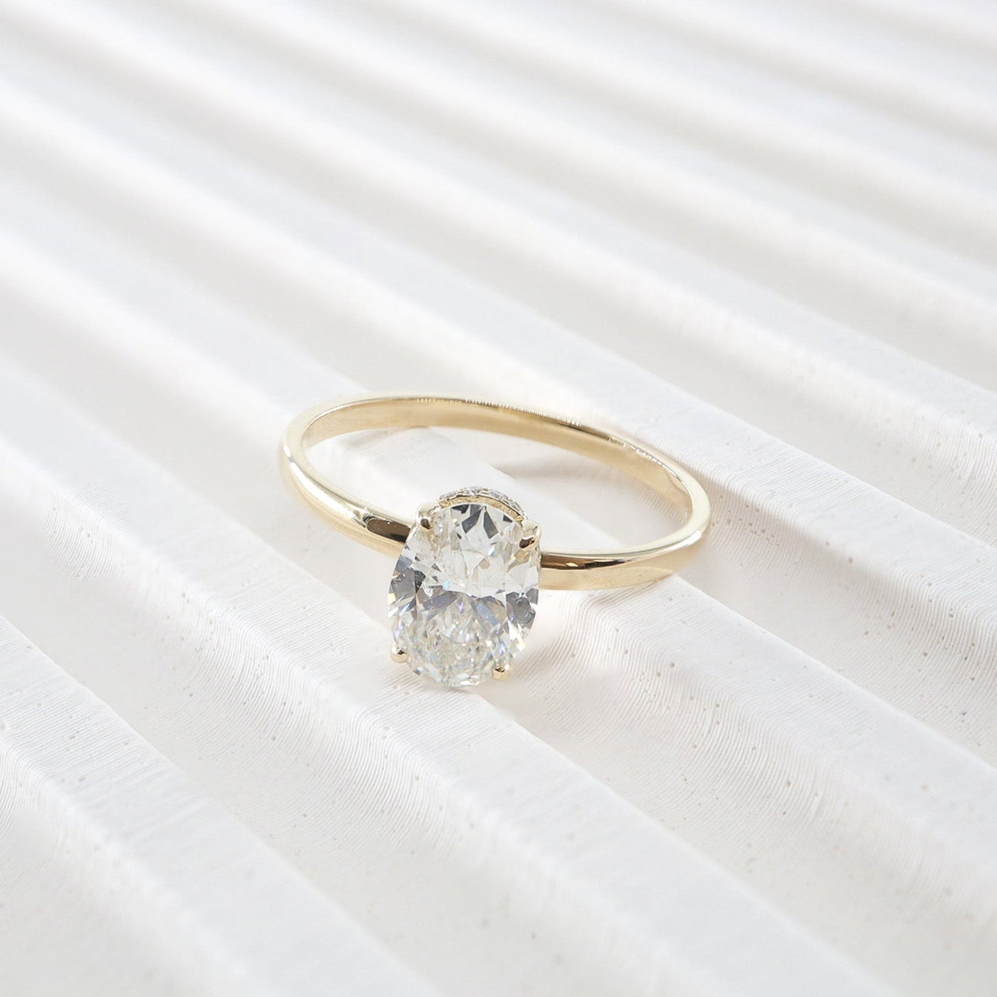 1,08ct Oval Tektaş Pırlanta