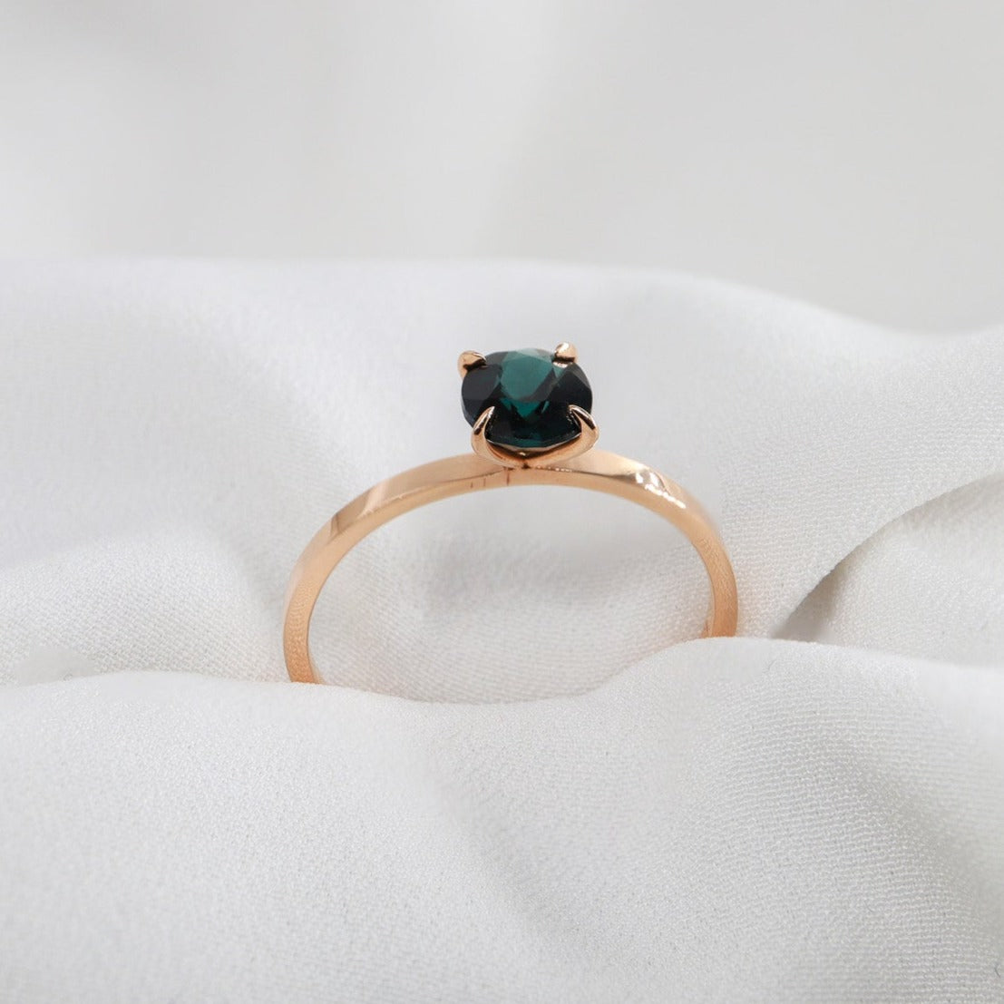 Yeşil Turmalin Vintage Yüzük