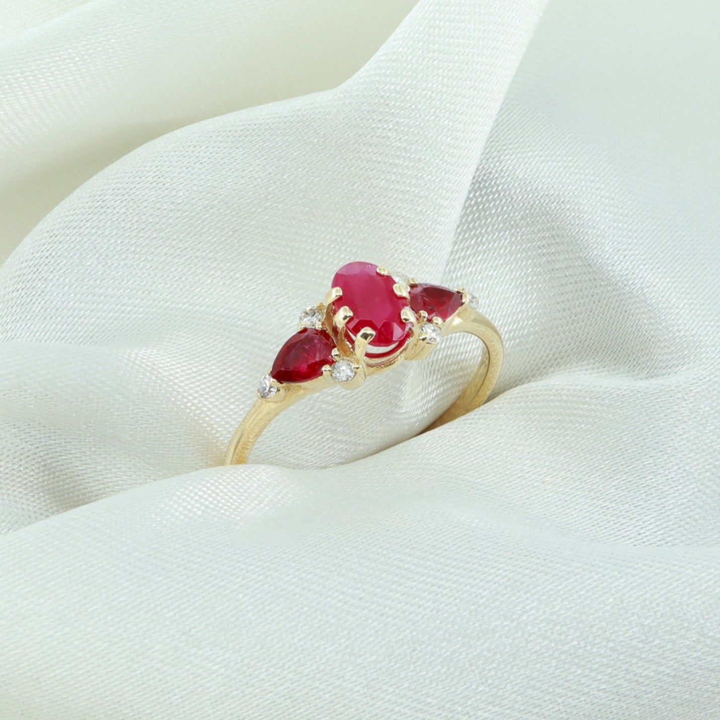 Vintage Yakut & Pırlanta