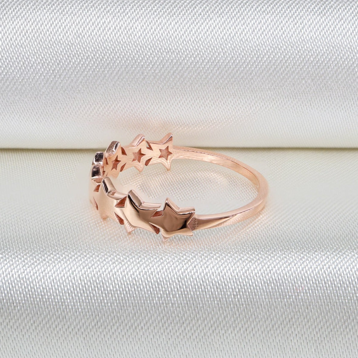 Yıldız Şekilli Minimal Yüzük
