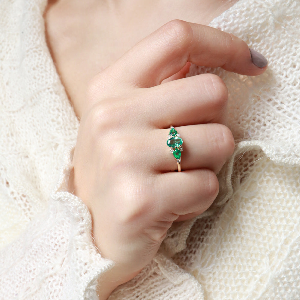 Vintage Zümrüt & Pırlanta