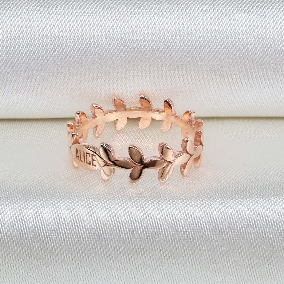 İsimli Minimal Yüzük