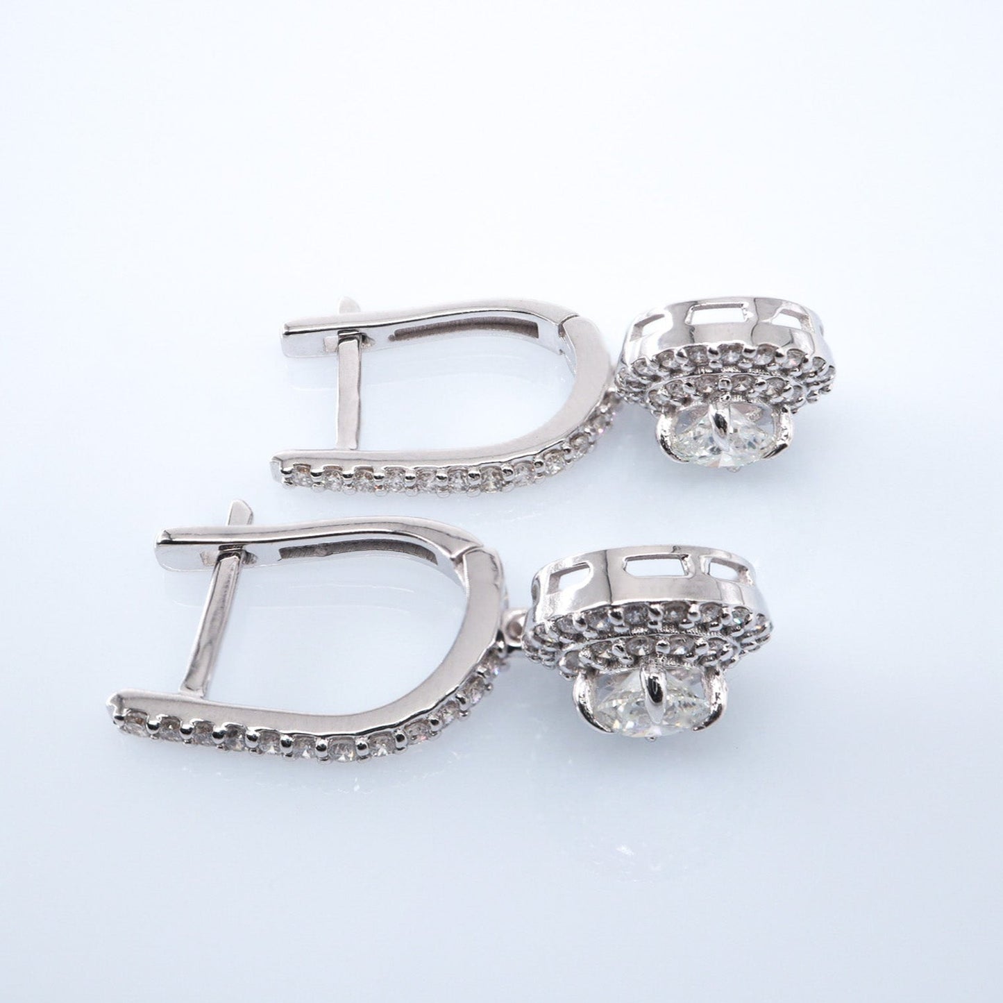 0,69ct Pırlanta Küpe