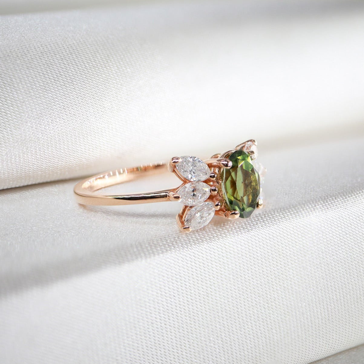 Oval Turmalin & Markiz Pırlanta