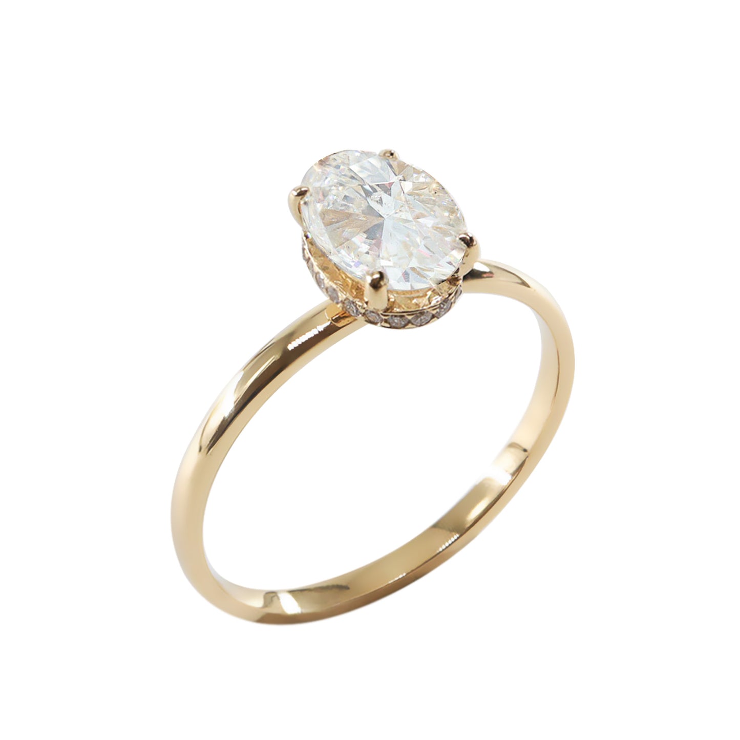 1,08ct Oval Tektaş Pırlanta