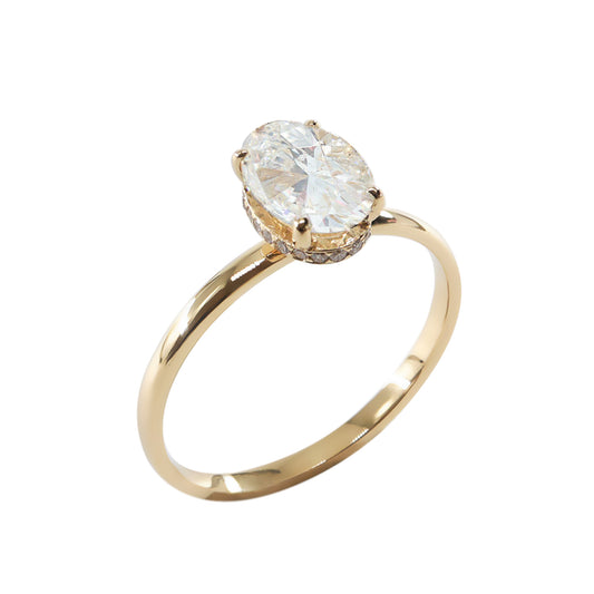 1,08ct Oval Tektaş Pırlanta