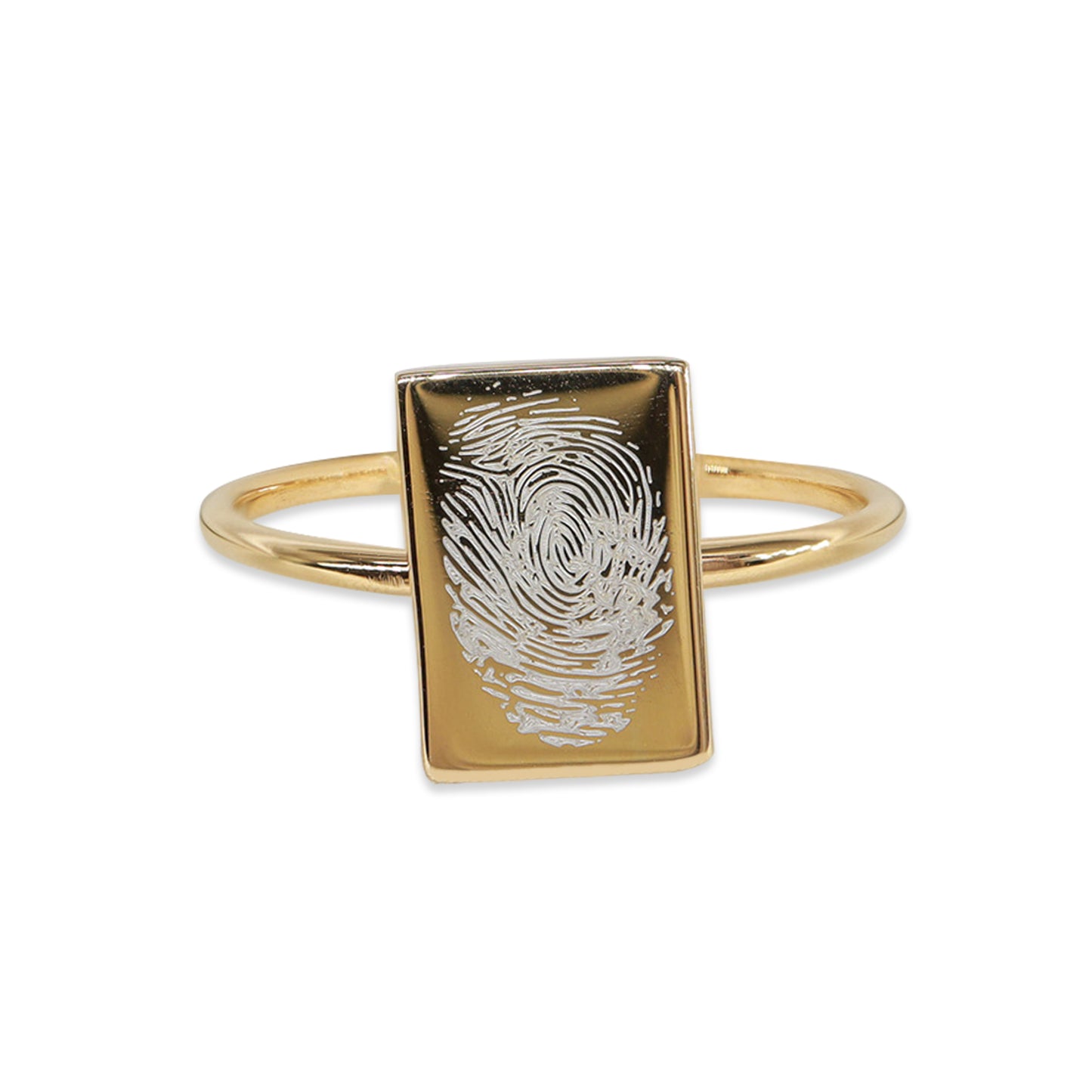 Kişiselleştirilmiş Parmak İzli Yüzük