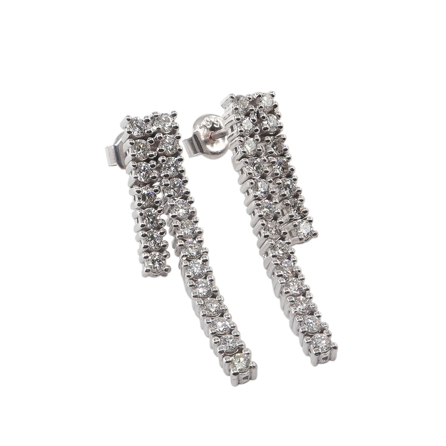 Su Yolu Pırlanta Küpe