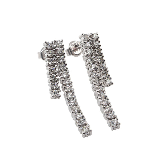 Su Yolu Pırlanta Küpe