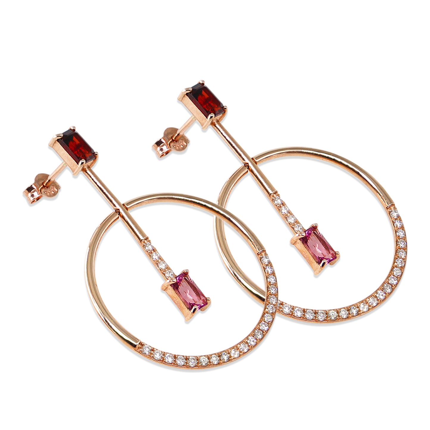 Değerli Taşlar & Pırlanta Küpe