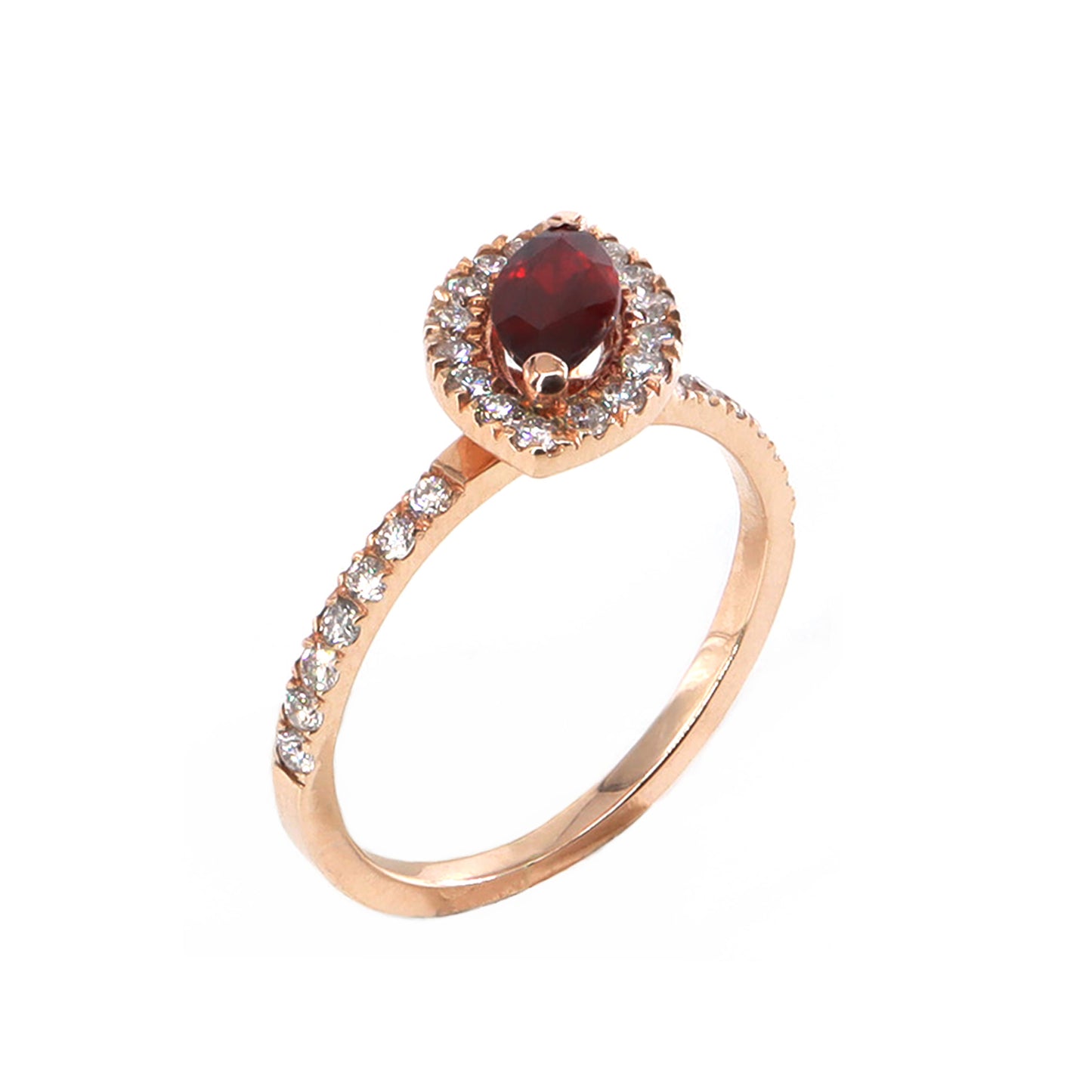 Markiz Yakut & Pırlanta Yüzük