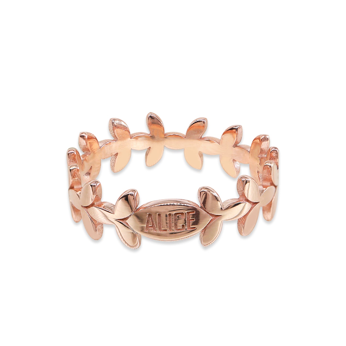 İsimli Minimal Yüzük